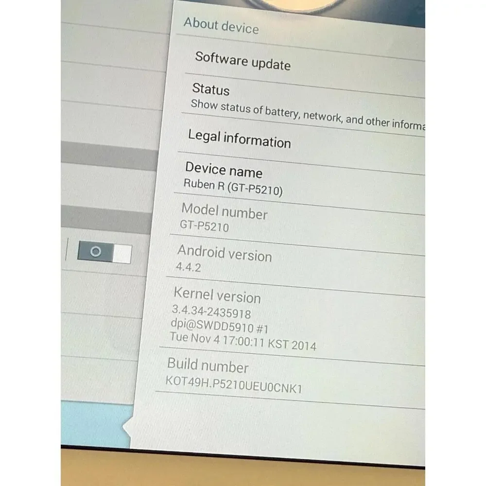 Samsung Galaxy Tab 3 GT-P5210 16GB Wi-Fi 10.1